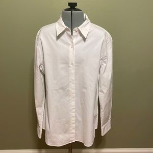 Dickies White Long Sleeve waitress shirt